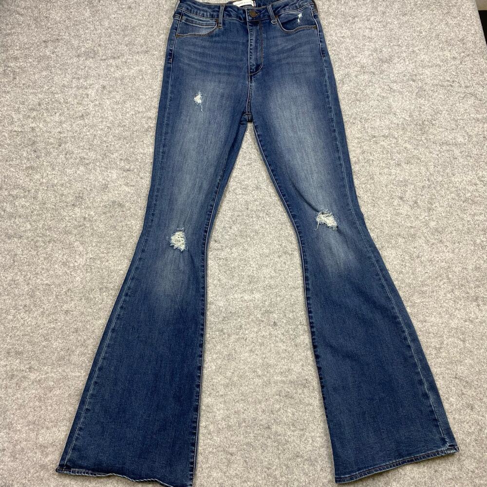 Articles of Society jeans womens 28 boho flared cowgirl hippie stretch Y2K 24/32